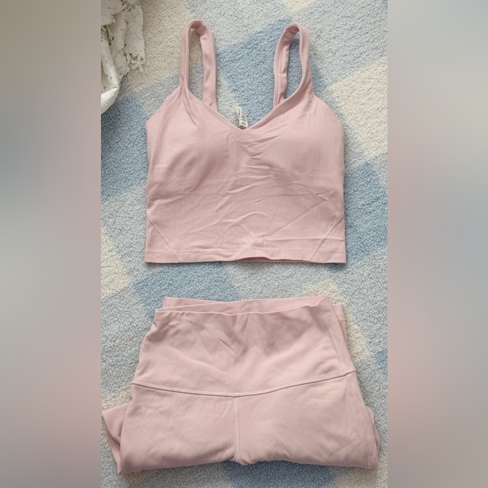Lululemon Matching Workout Set | Top Size 4 + Shorts Size 6 | Like New
